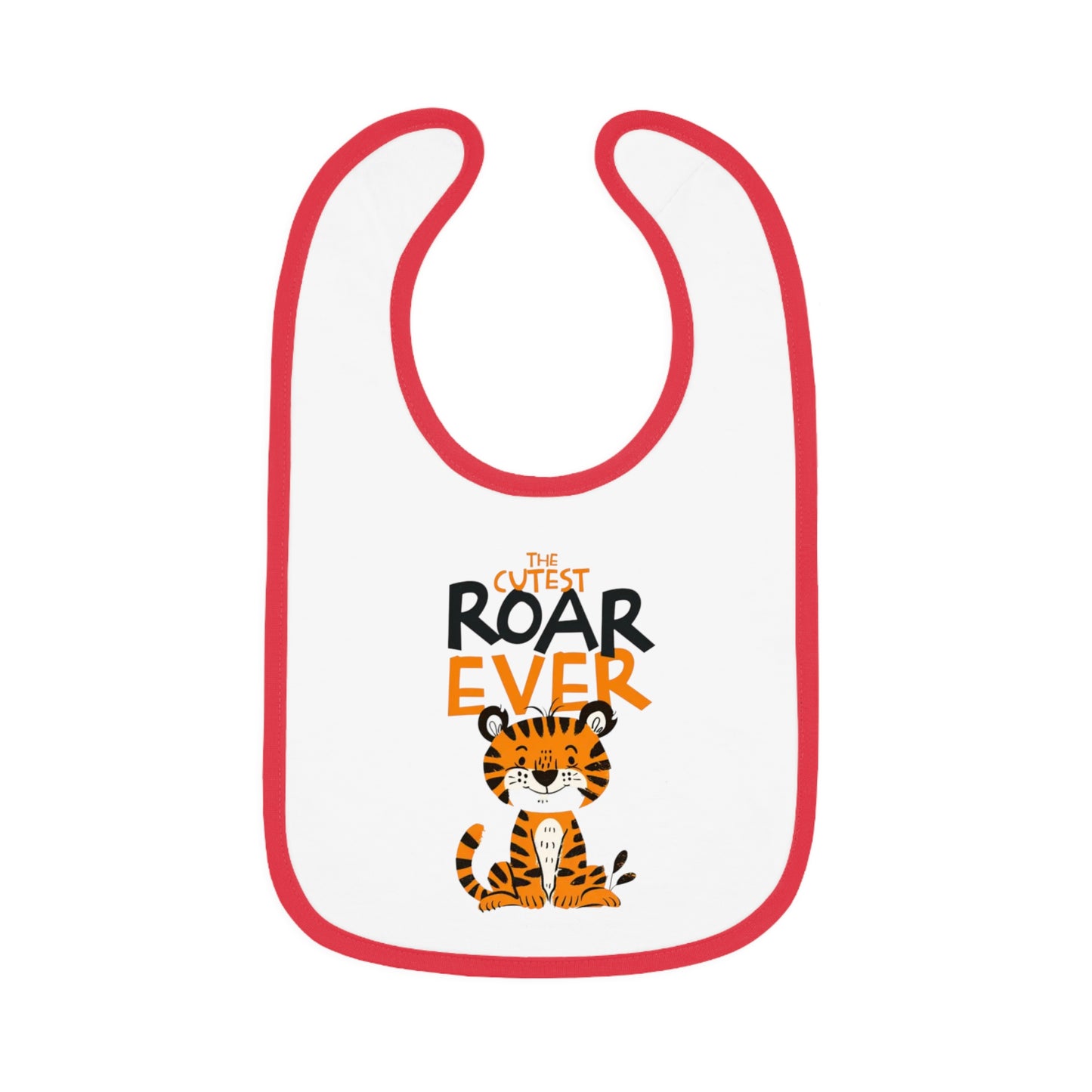 The Cutest Roar Ever - Cute Tiger Baby Bib