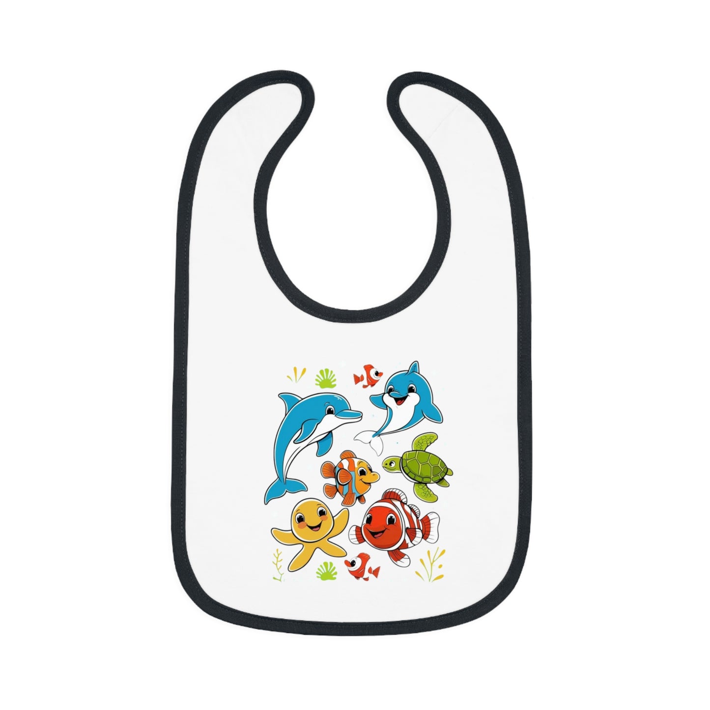 Sea Animals Design Baby Bib