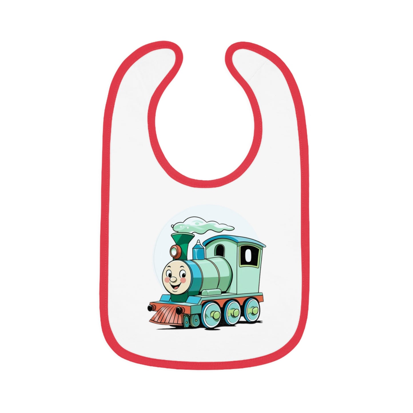 Cho Choo Train – Baby Bib, Blue