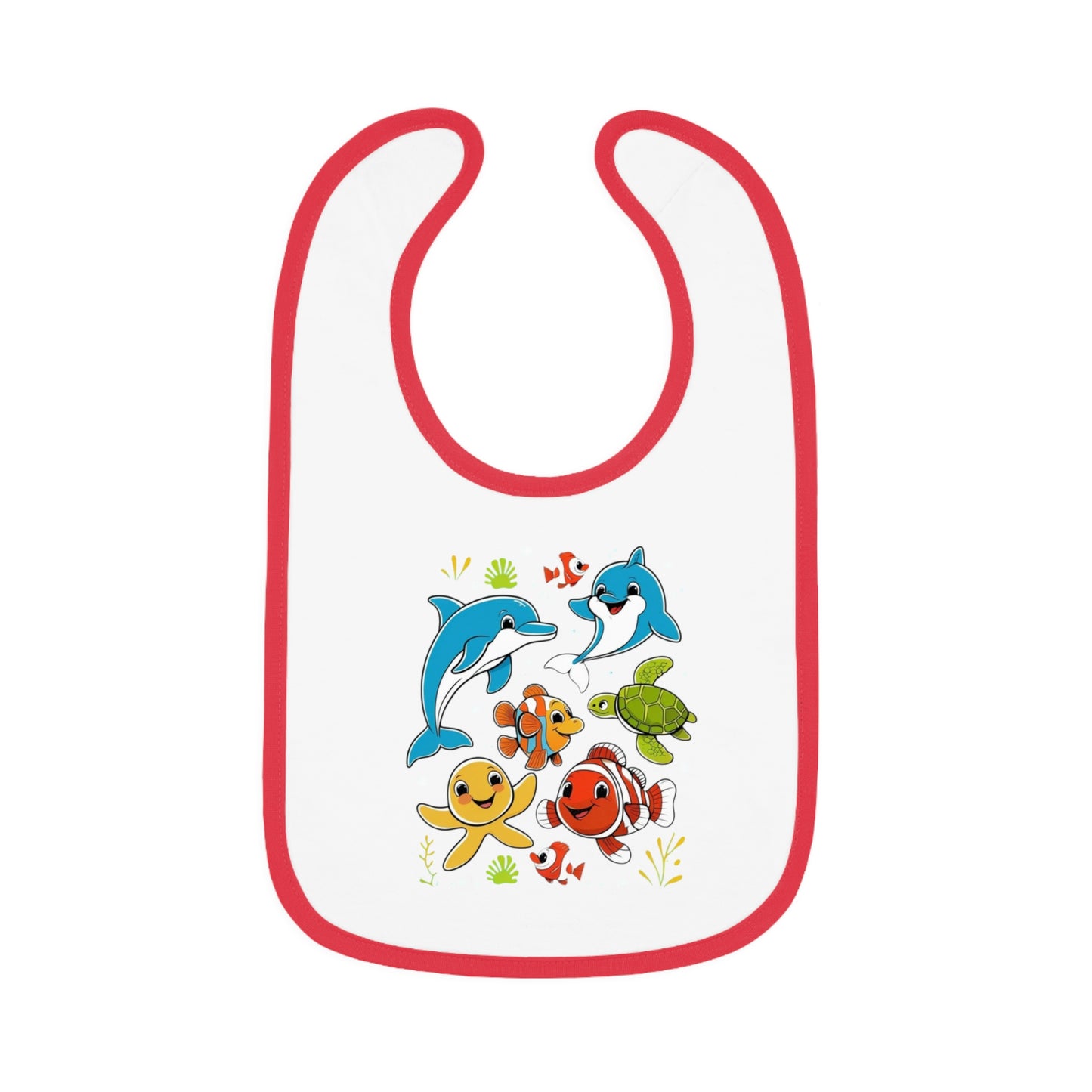 Sea Animals Design Baby Bib