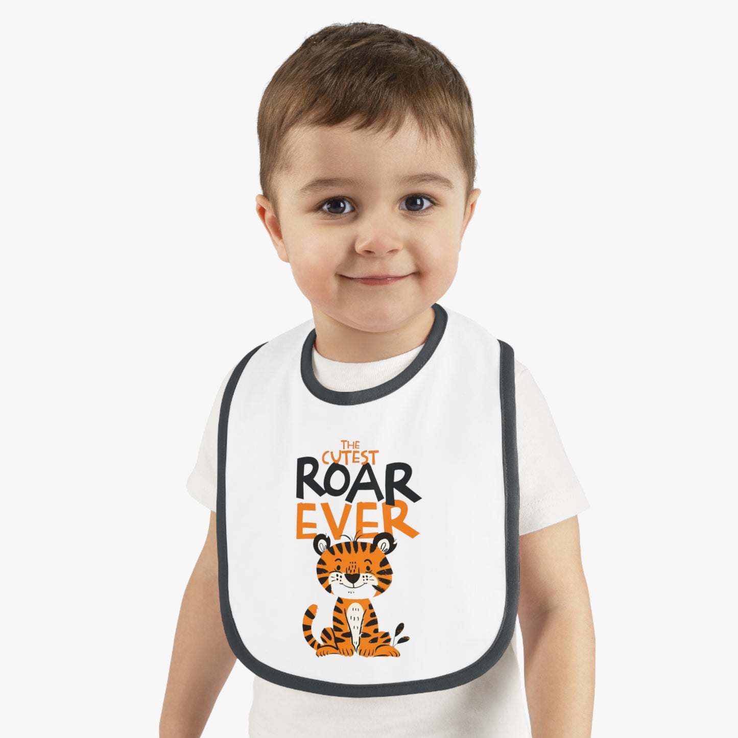 The Cutest Roar Ever - Cute Tiger Baby Bib