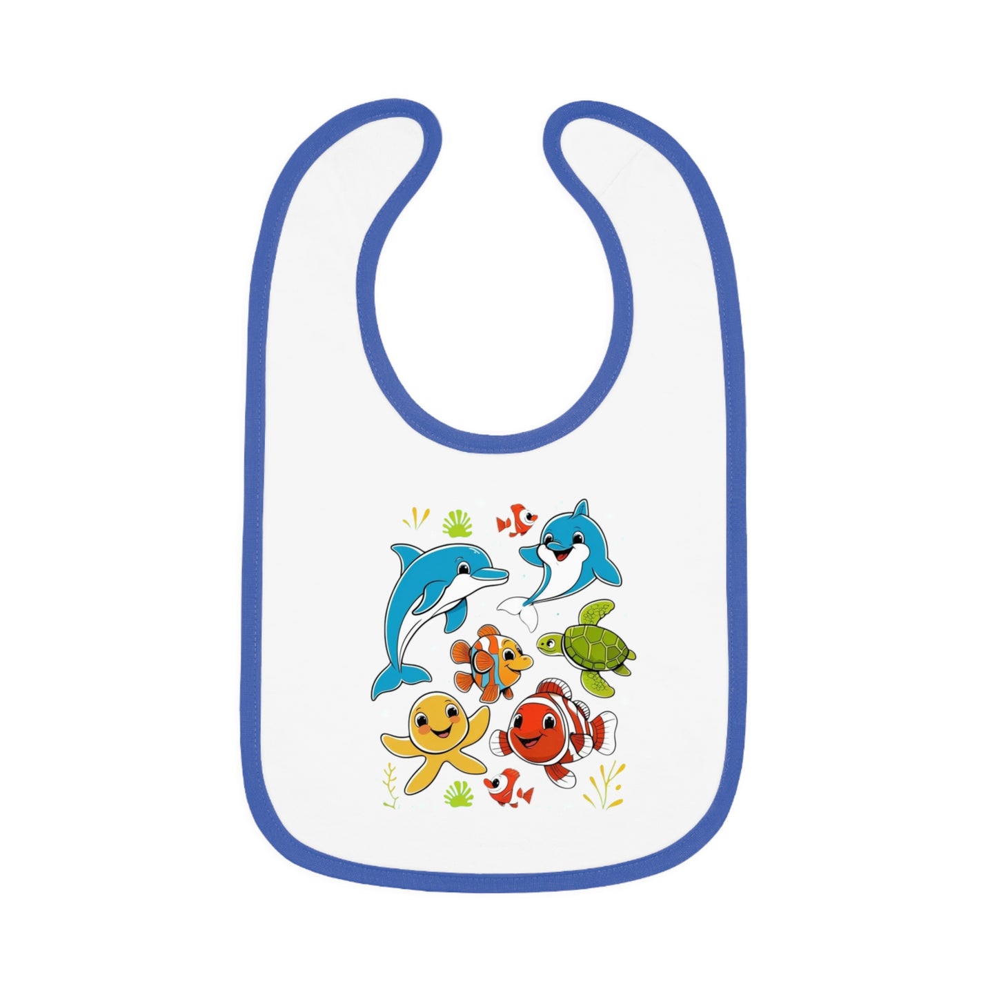 Sea Animals Design Baby Bib