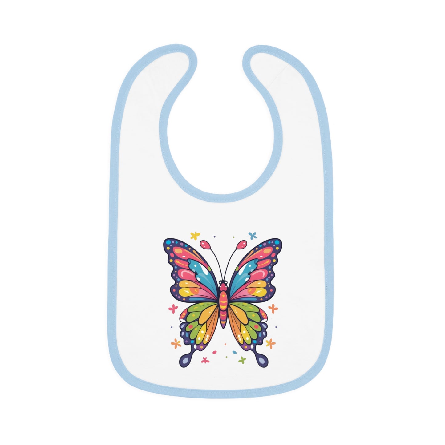 Beautiful Butterfly Baby Bib