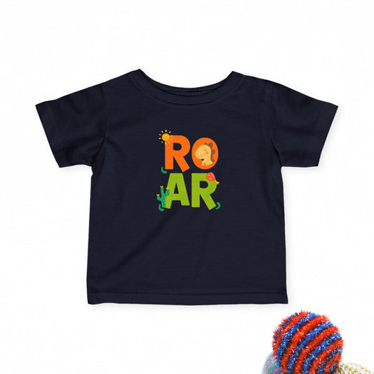 Roar – Baby T-Shirt, Navy