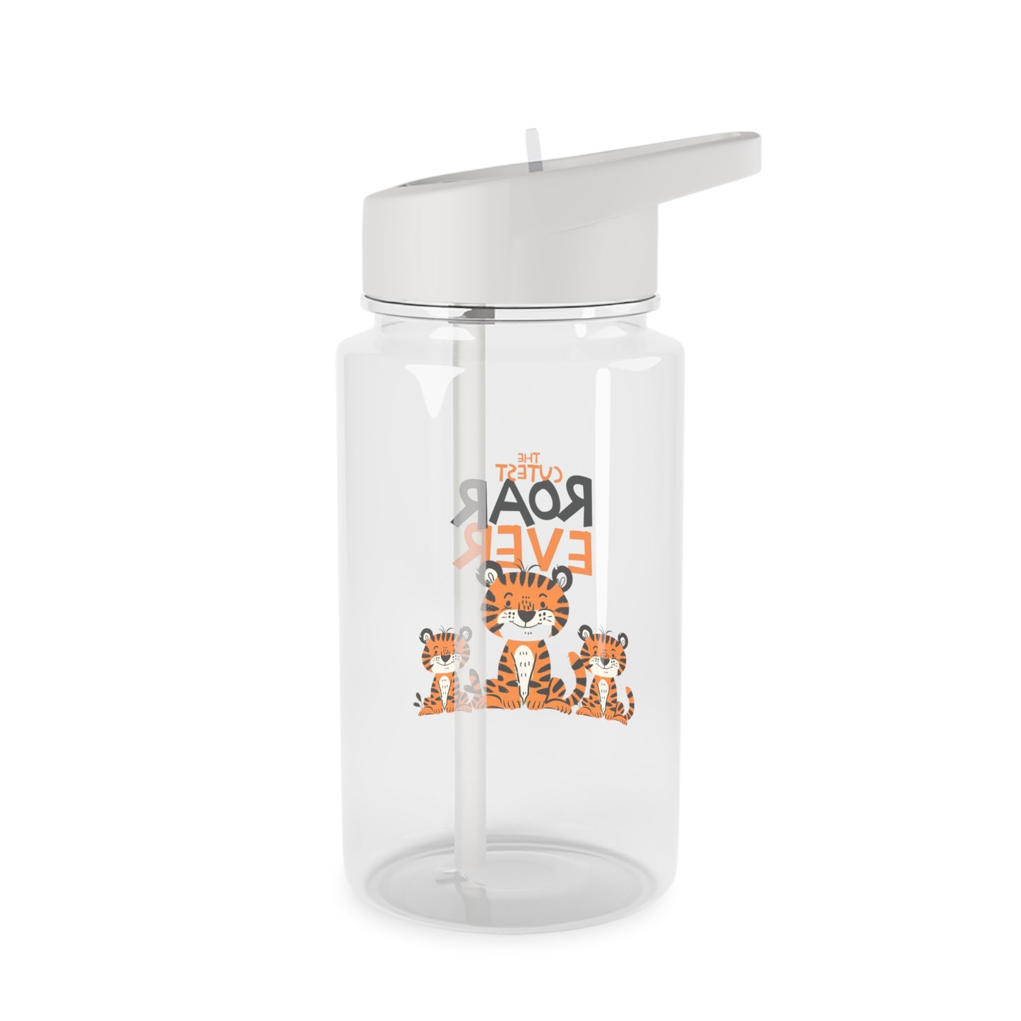 Cute Tiger Tritan Water Bottle