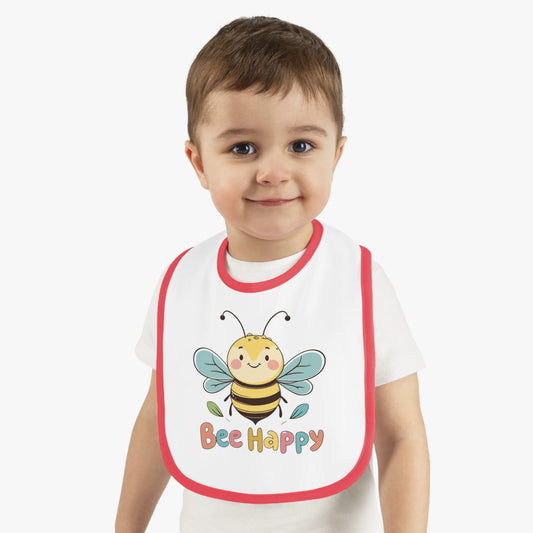 Bee Happy Baby Bib