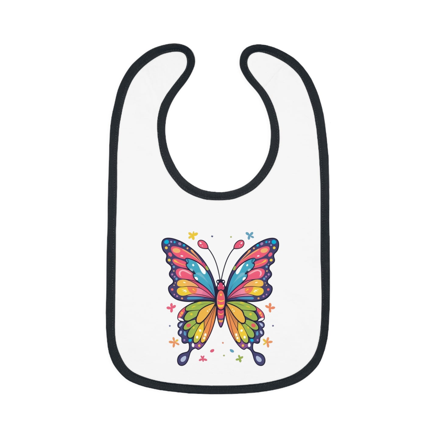 Beautiful Butterfly Baby Bib