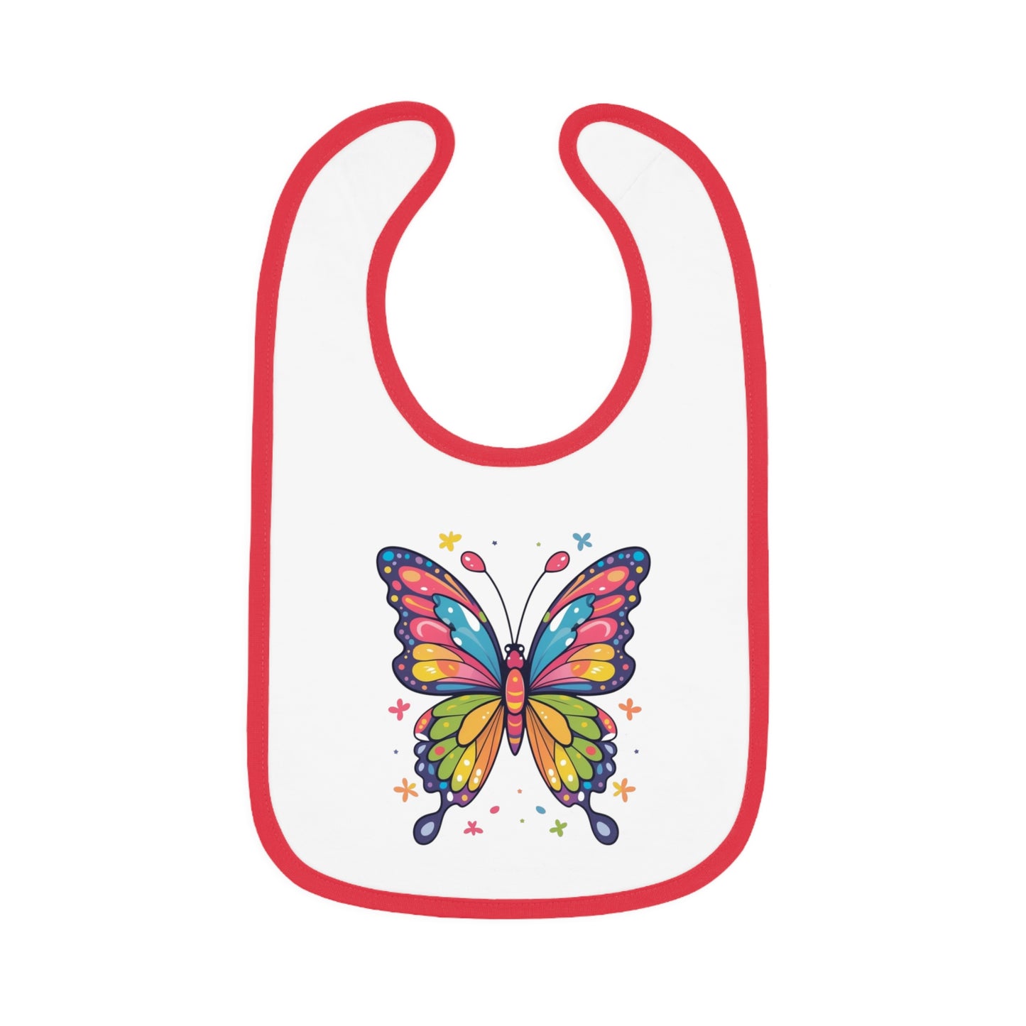 Beautiful Butterfly Baby Bib